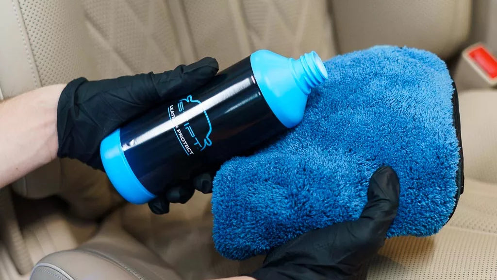 Lederen bekleding reinigen
