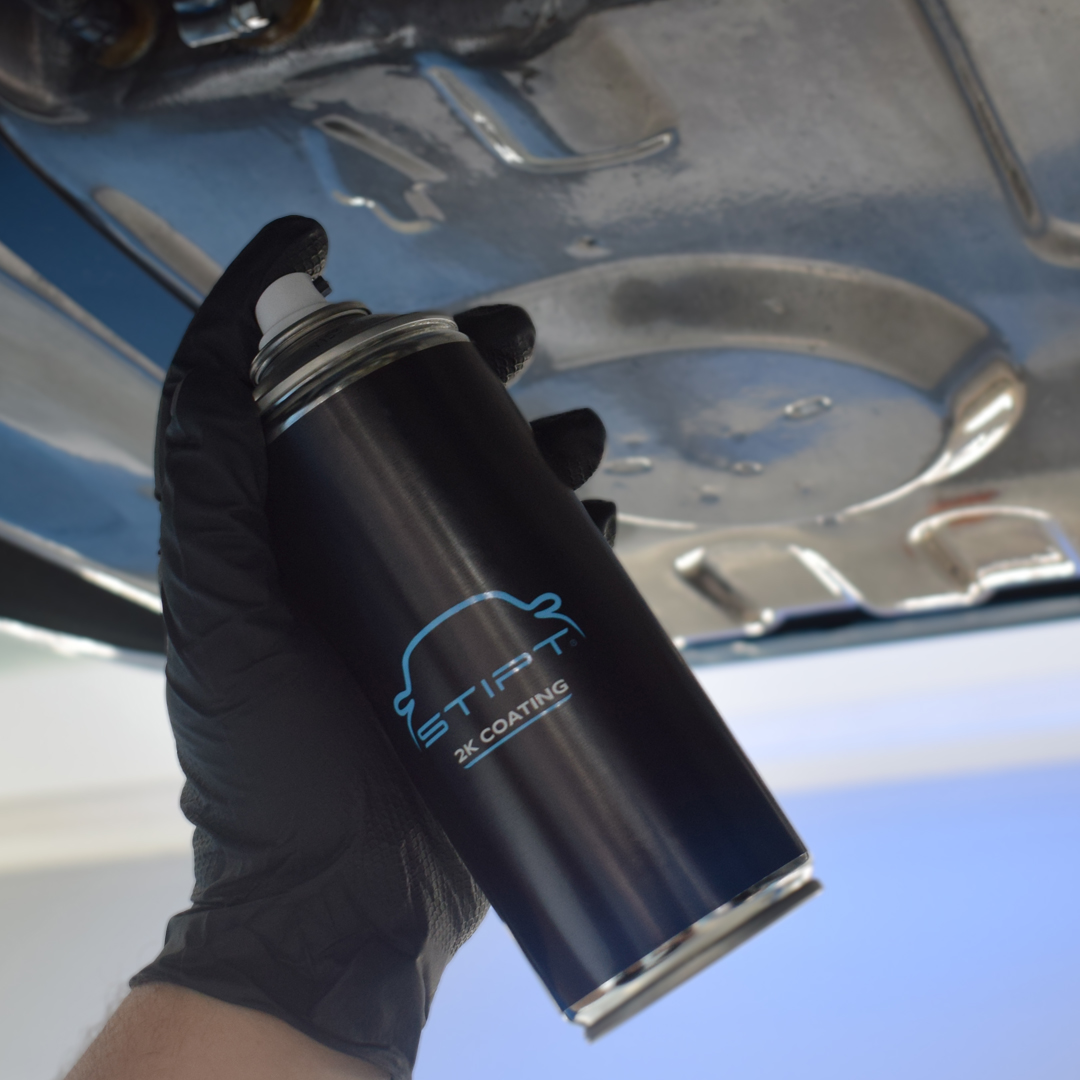 Stipt 2K coating aanbrengen bodem