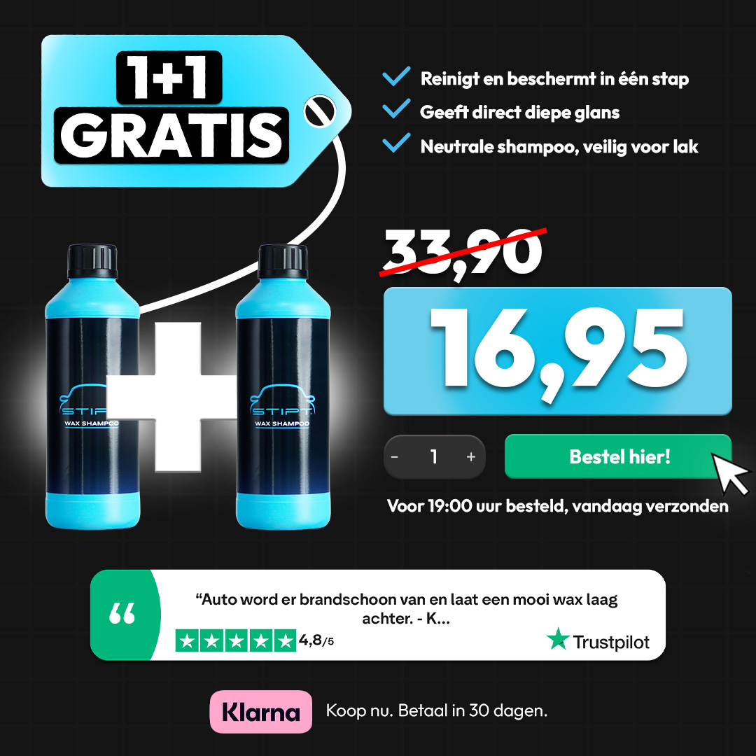 Stipt Wax Shampoo 1+1 Gratis