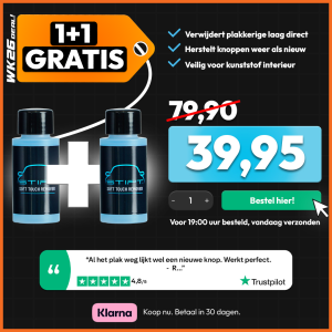 Stipt Soft Touch Remover 1+1 Gratis