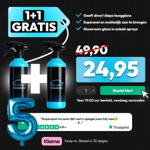 Stipt High Gloss Spray 1+1 Gratis